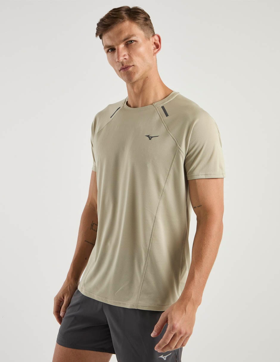 Playera deportiva para correr mizude hombre