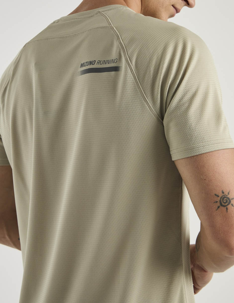 Playera deportiva para correr mizude hombre