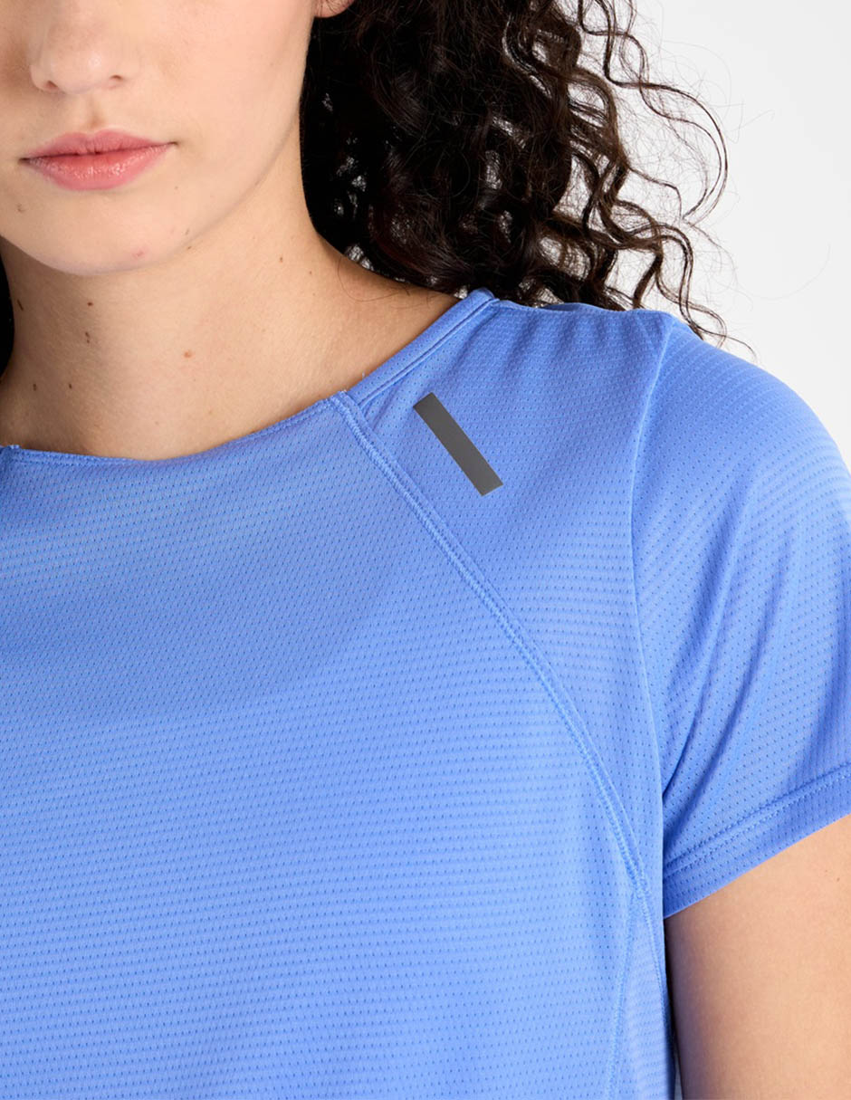 Playera deportiva para correr mizude mujer
