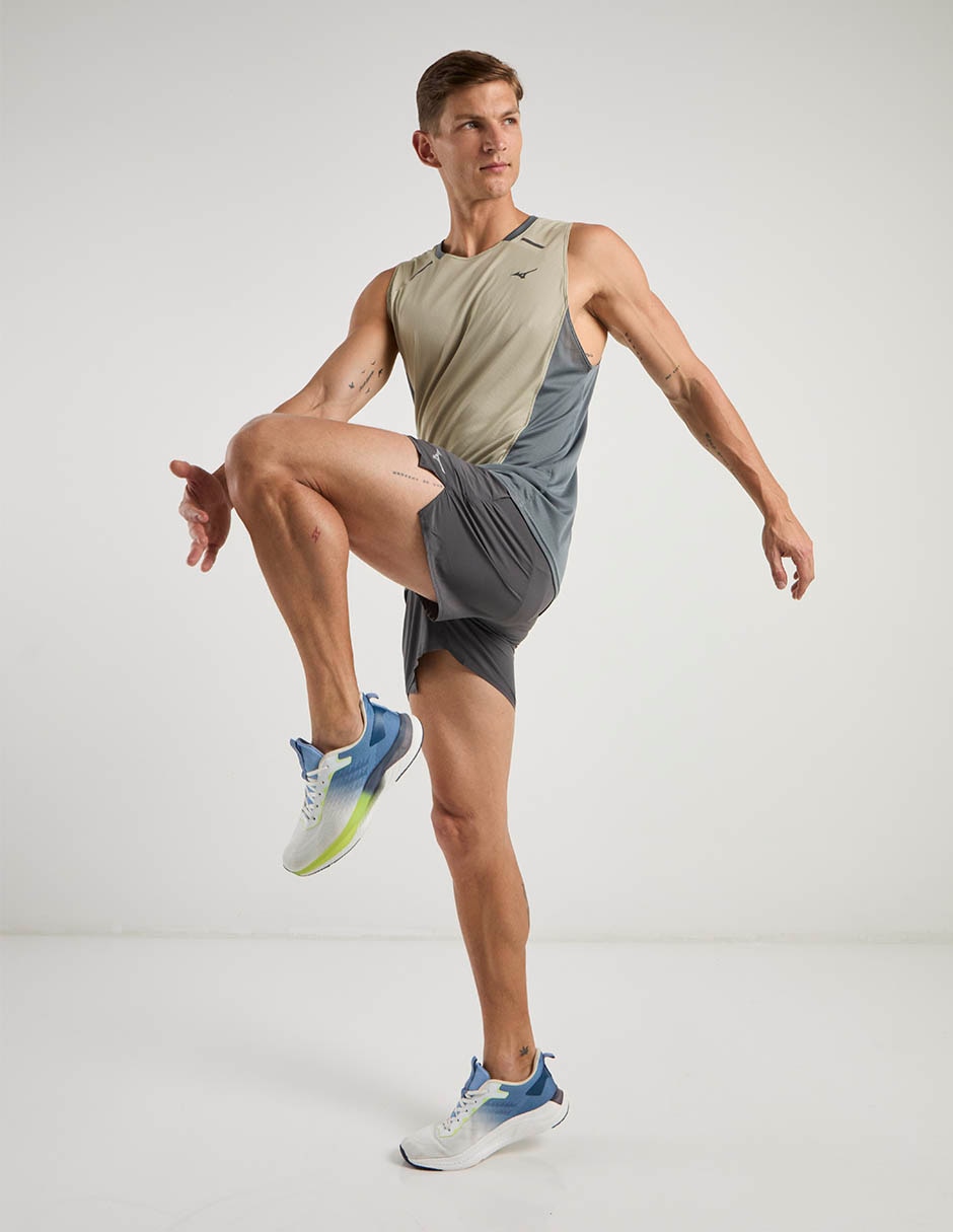 Playera deportiva para correr mizude hombre