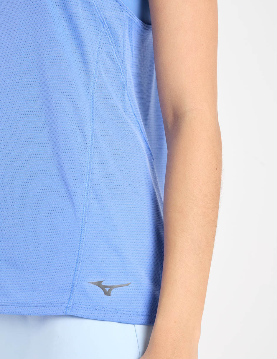 Playera deportiva para correr mizude mujer