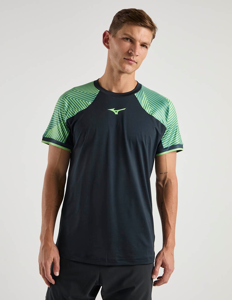 Playera deportiva para tennis mizude hombre Playera deportiva para tennis mizude hombre