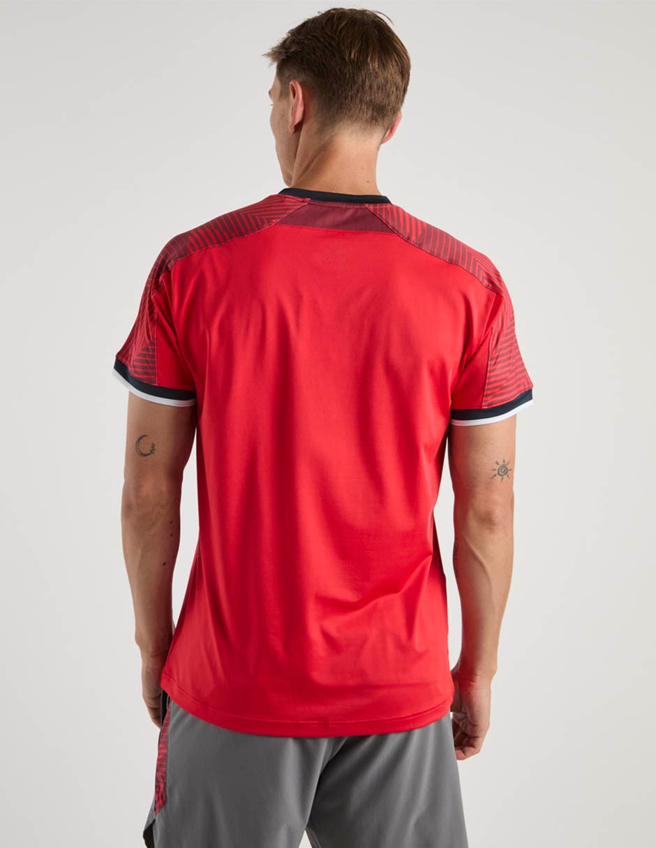 Playera deportiva para tennis mizude hombre