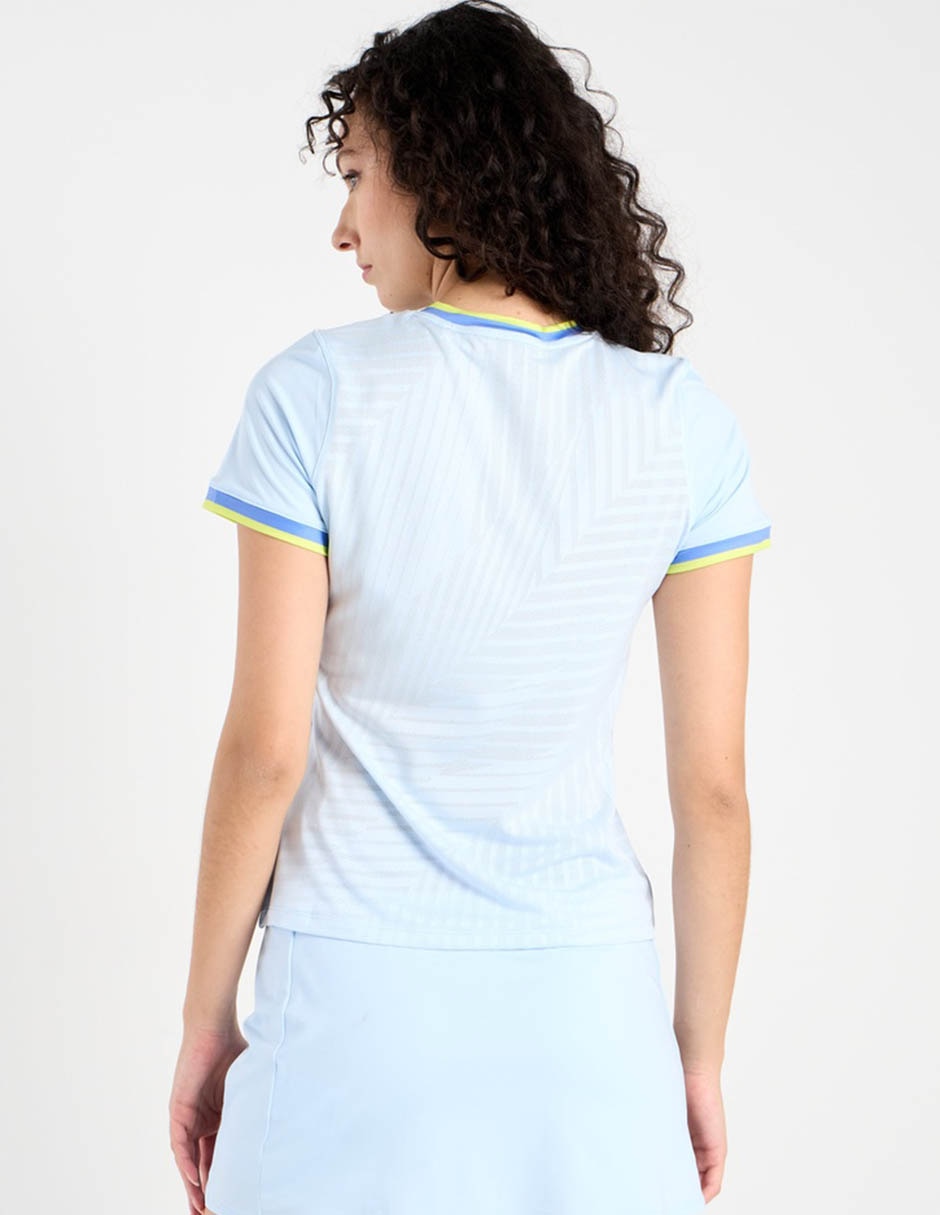 Playera deportiva para tennis mizude mujer 2