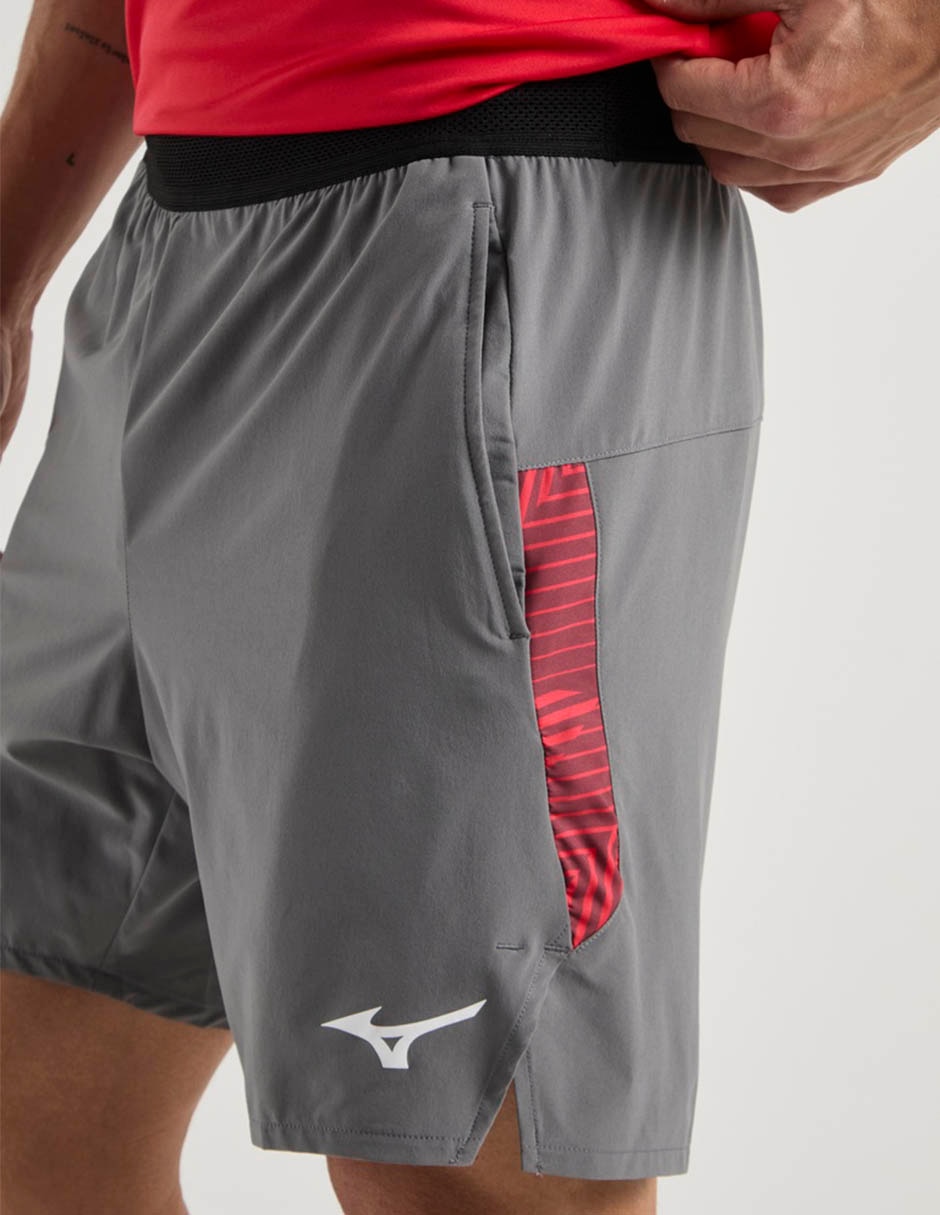Short con bolsillos Mizuno para raqueta hombre