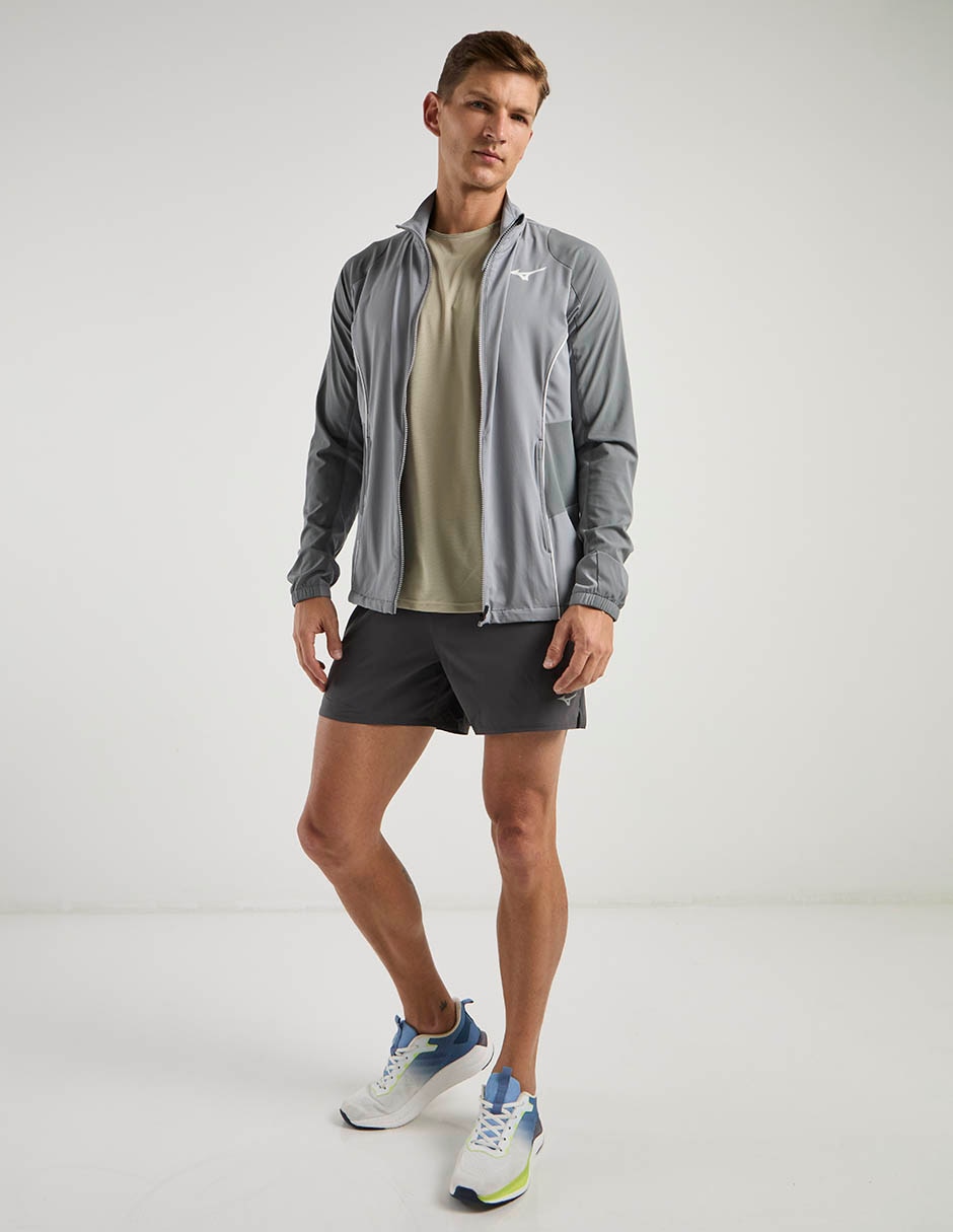 Chamarra impermeable para tennis mizujackets para hombre