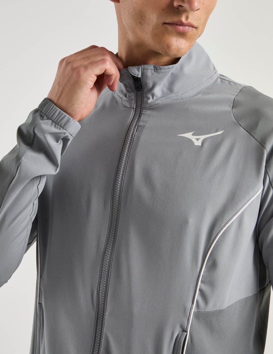 Chamarra impermeable para tennis mizujackets para hombre