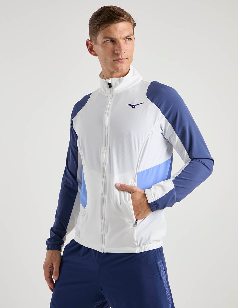 Chamarra impermeable para tennis mizujackets para hombre Chamarra impermeable para tennis mizujackets para hombre