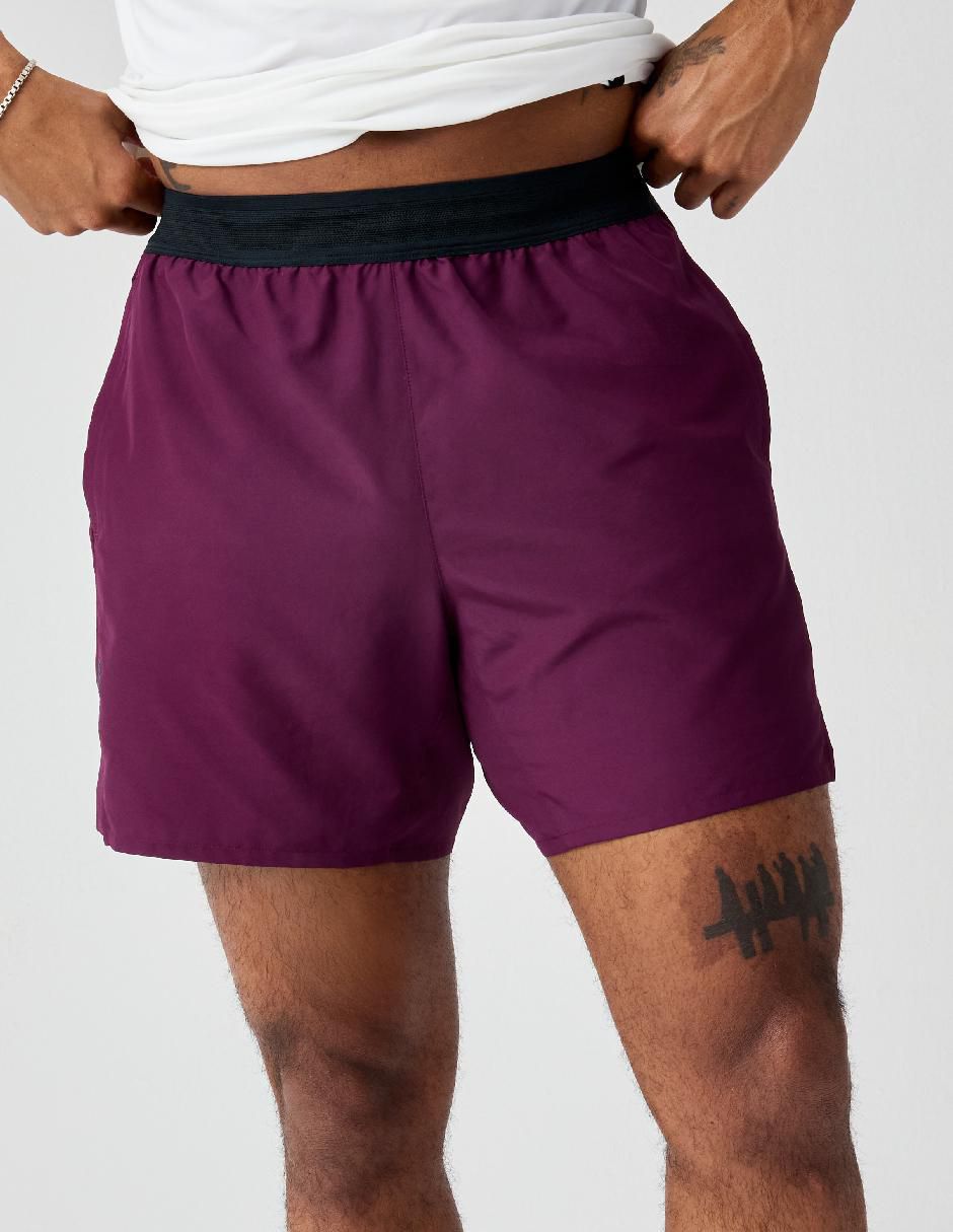 Short con malla para correr hombre