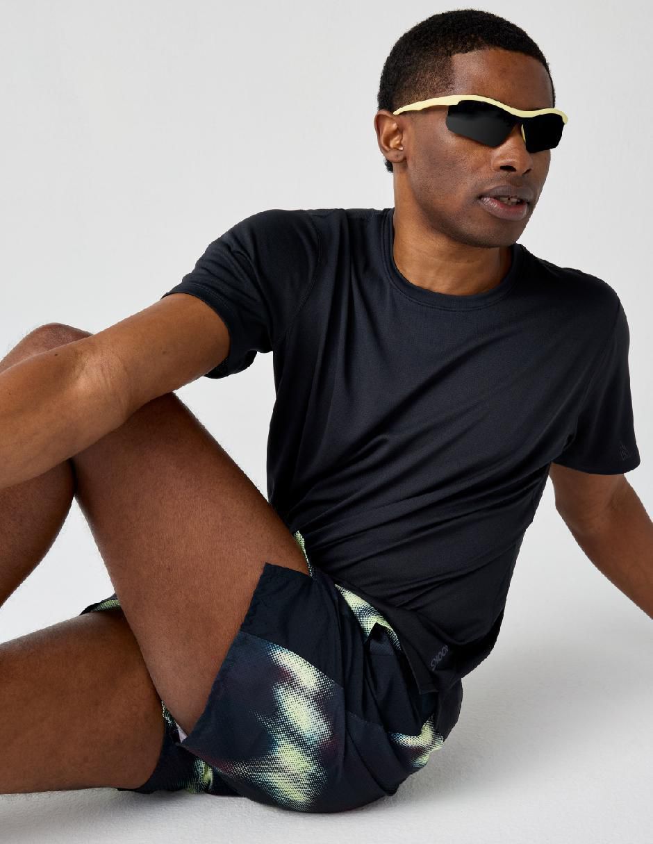 Short con bolsillos para correr hombre