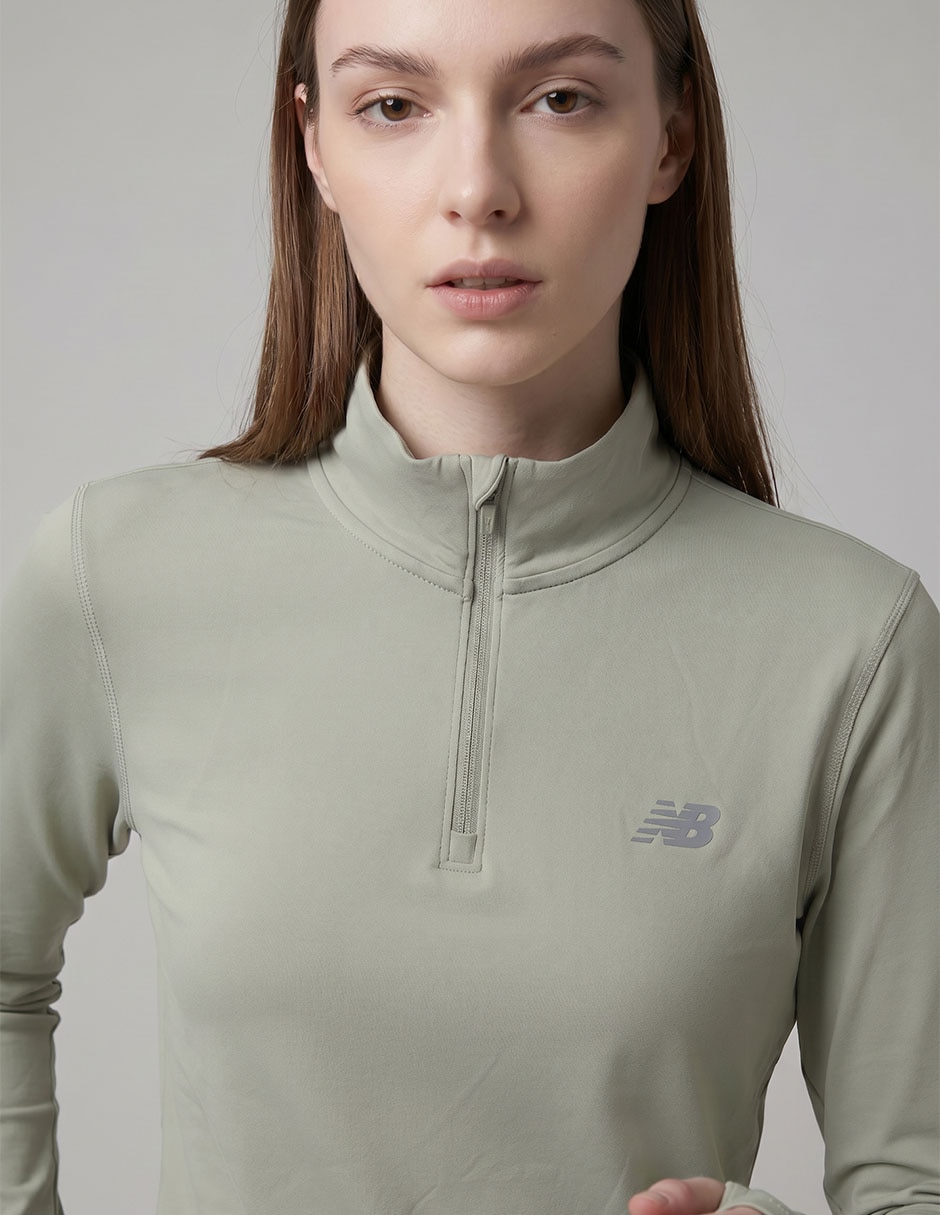 Playera deportiva para entrenamiento new balance s2'25 de mujer