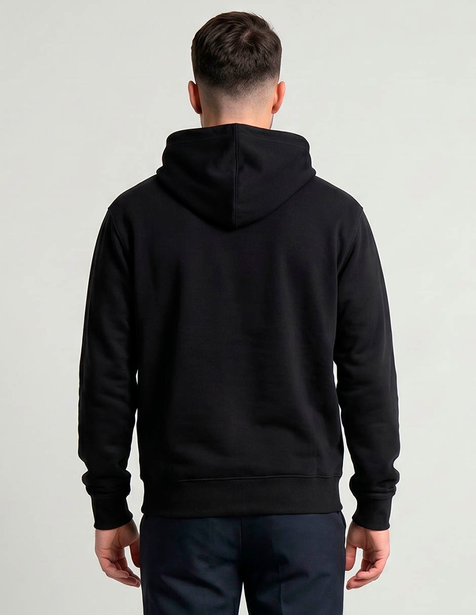 Sudadera con capucha y bolsa para hombre 2