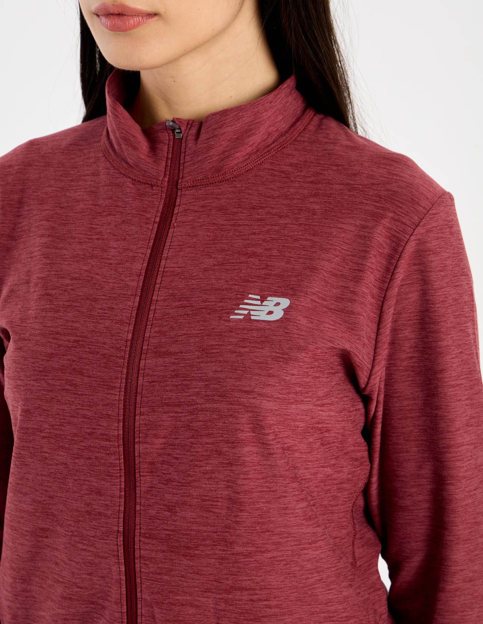 Chamarra para entrenamiento new balance co para mujer