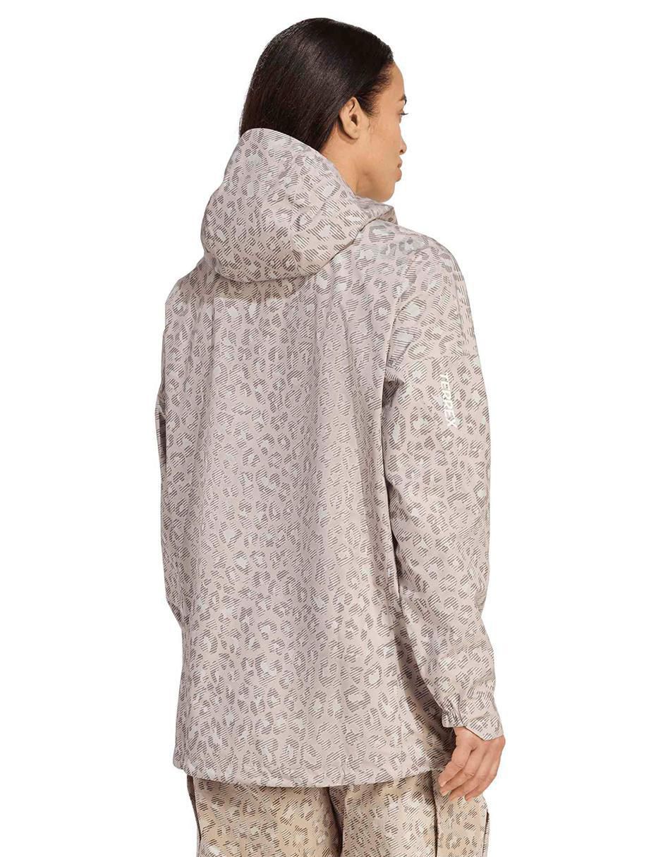Chamarra para senderismo Adidas Rainwear de mujer