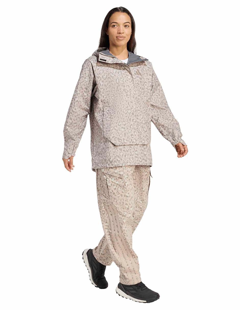 Chamarra para senderismo Adidas Rainwear de mujer
