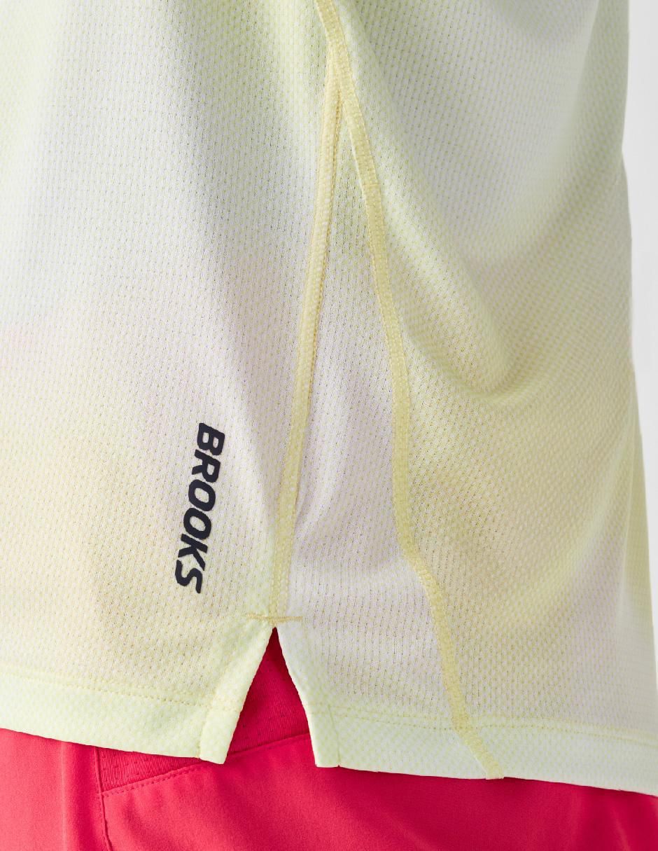 Playera deportiva para correr Brooks de hombre