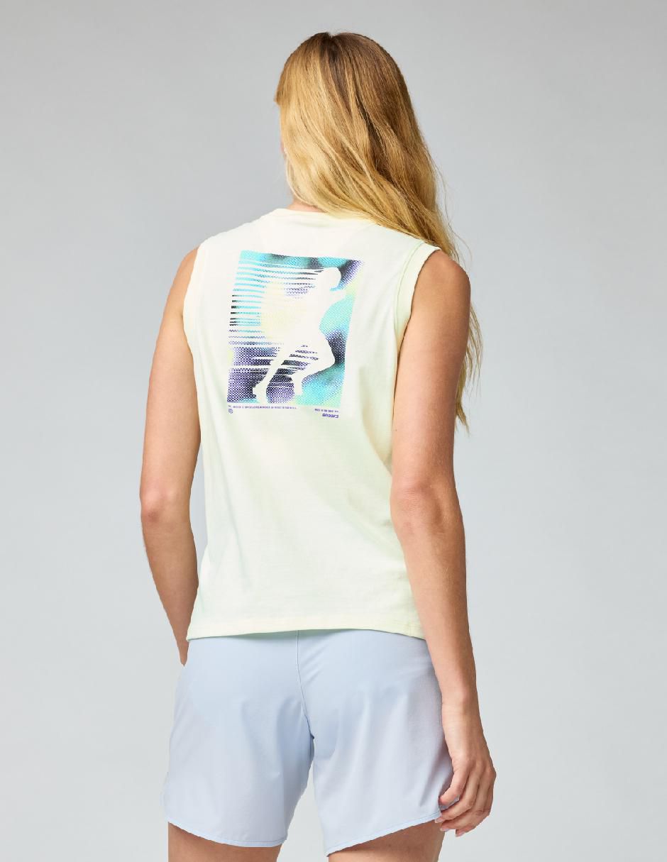 Playera deportiva para correr de mujer 2