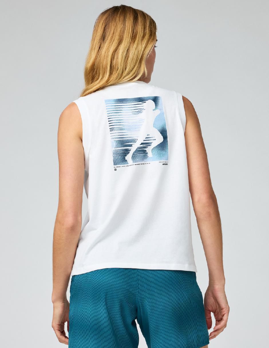Playera deportiva para correr de mujer 2