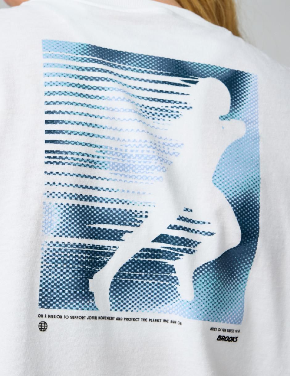 Playera deportiva para correr de mujer 4