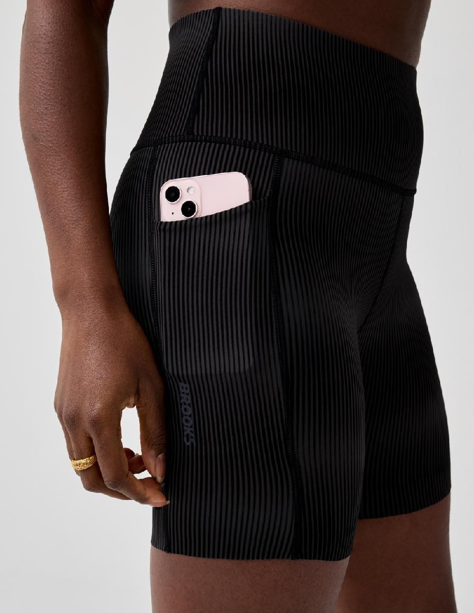 Malla para correr Short Chaser compresión alta para mujer 3