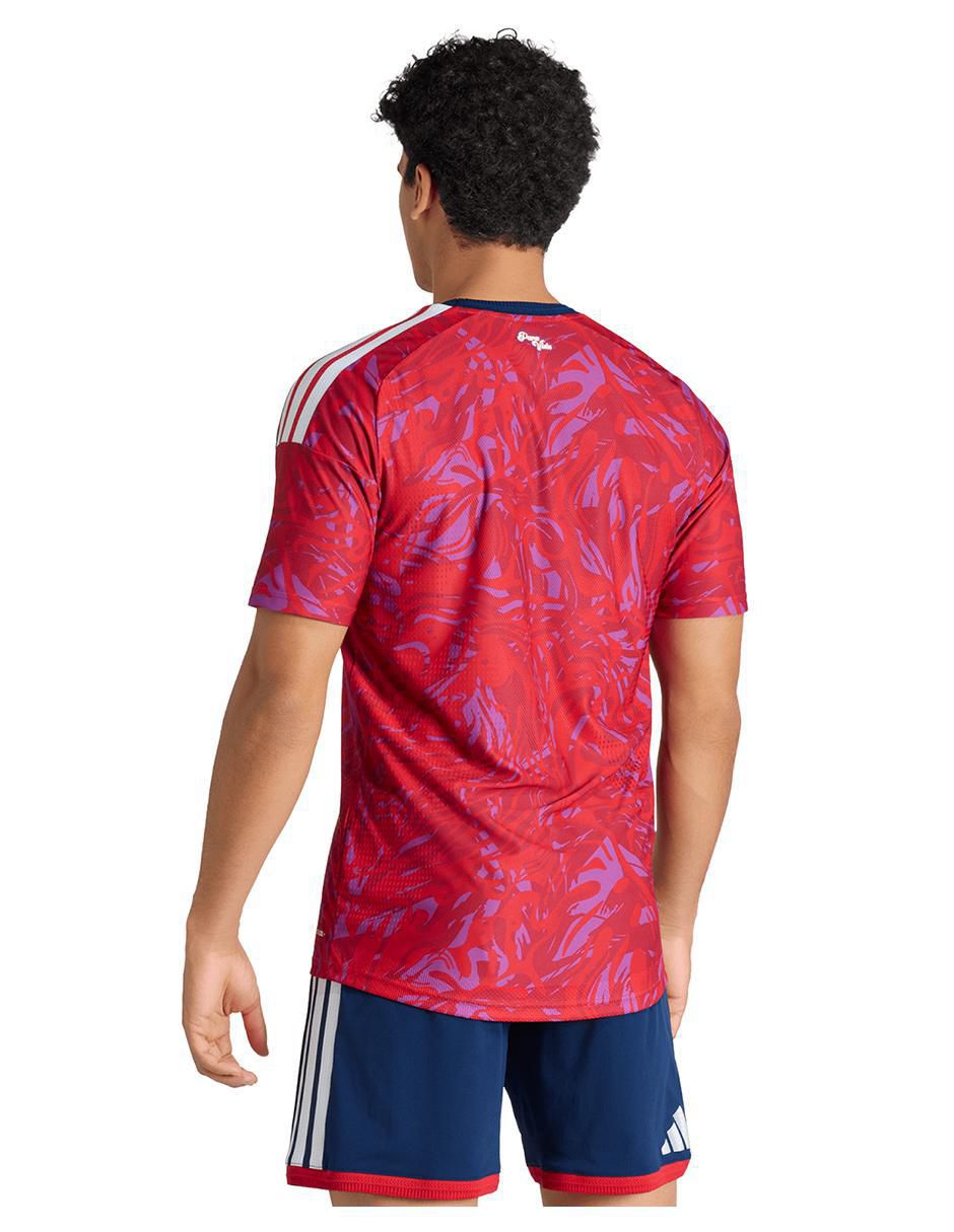 Jersey Selección de Fútbol de Costa Rica Local Adidas fan para hombre