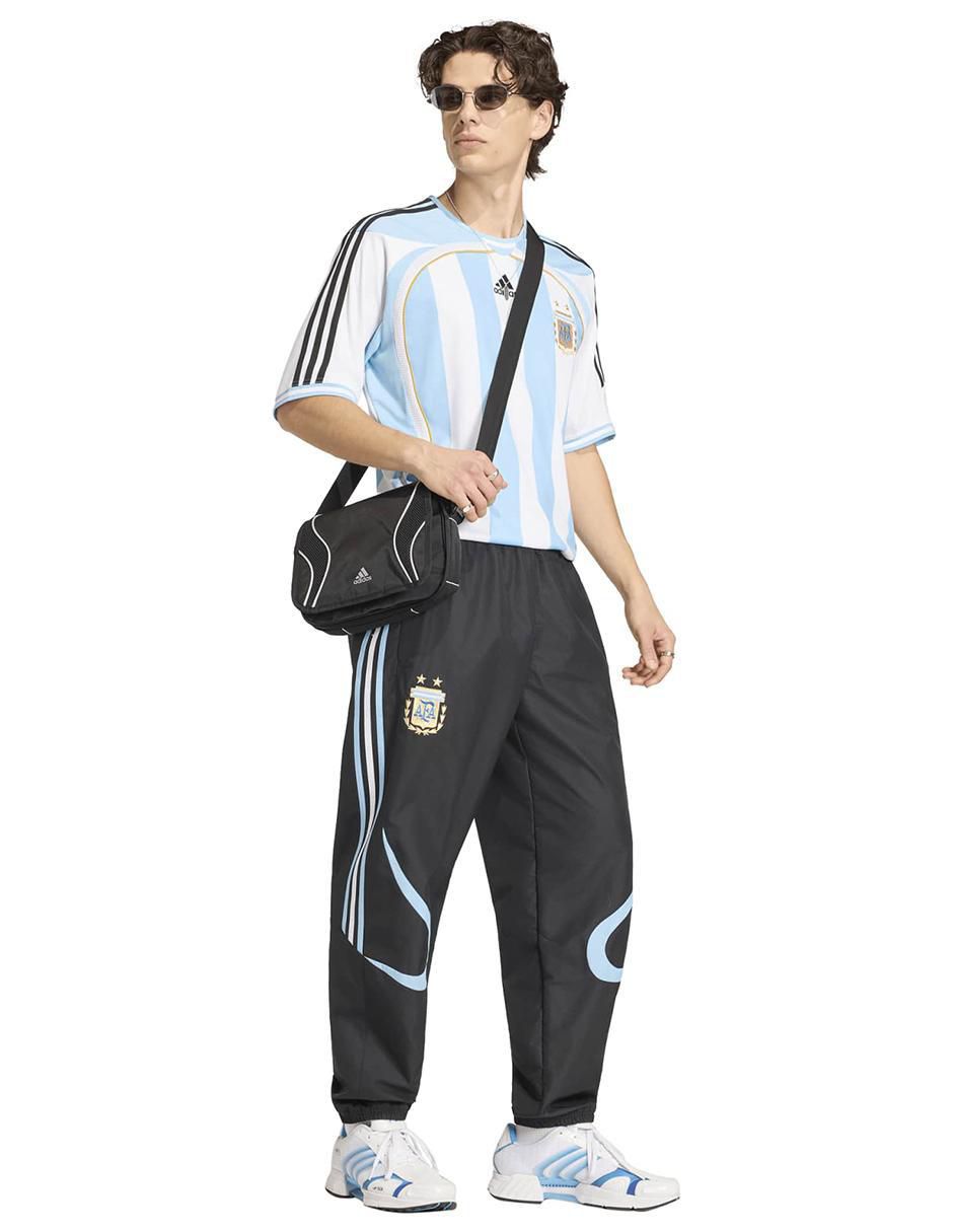 Jersey de selección de futbol de argentina retro local de manga corta adidas para hombre