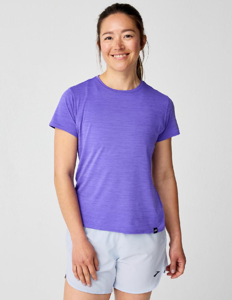 Playera deportiva para correr de mujer 1