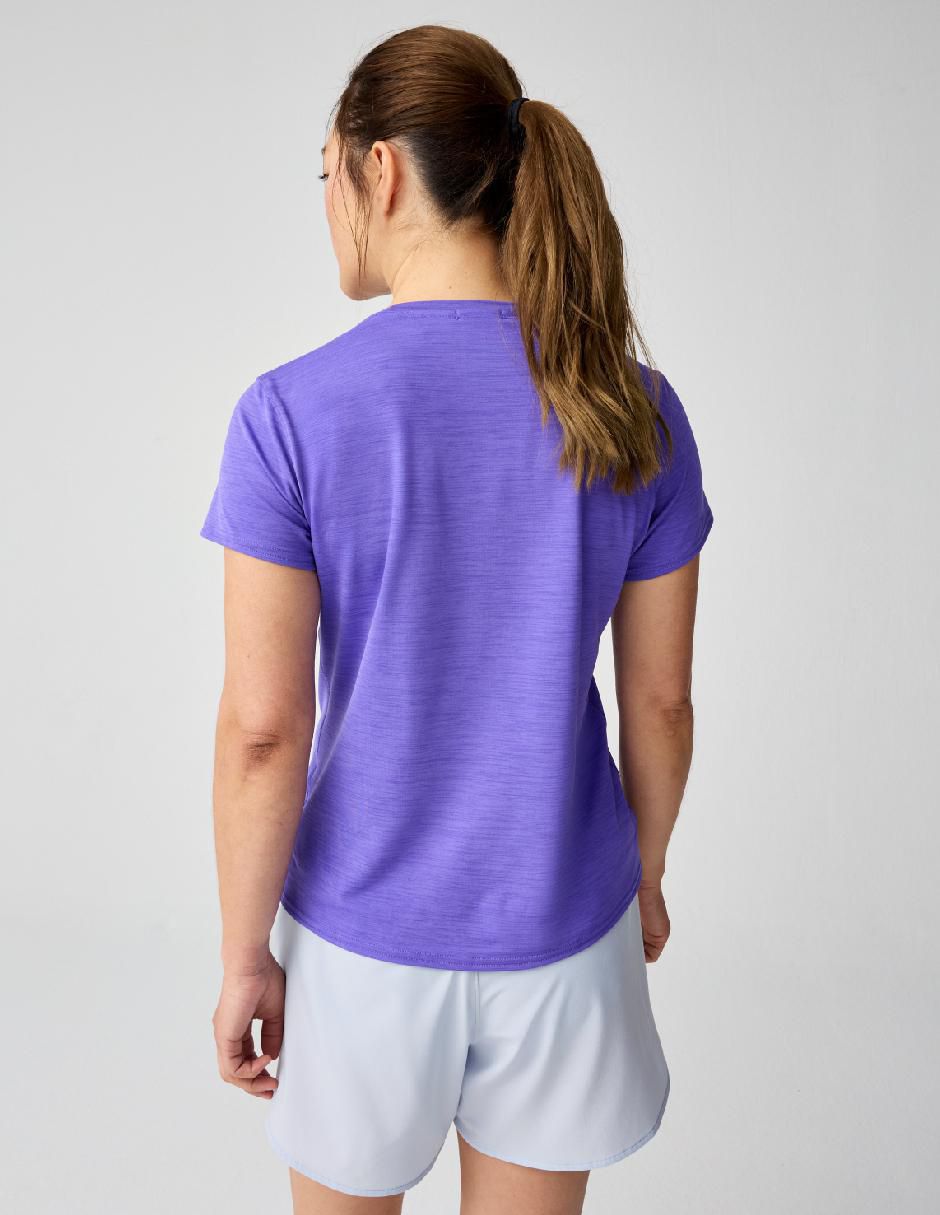 Playera deportiva para correr de mujer 2