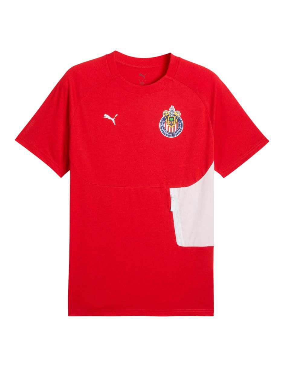 Playera deportiva para entrenamiento Club Deportivo Guadalajara de hombre