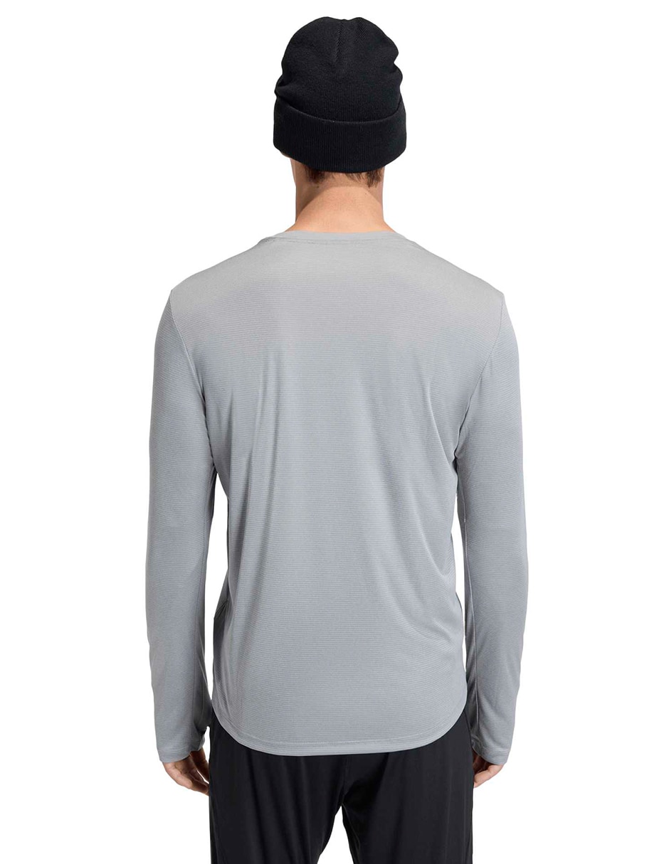 Playera deportiva para correr Adidas de hombre