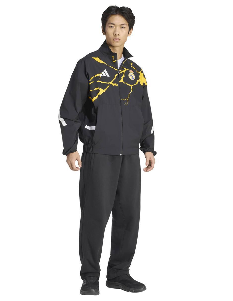 Chamarra para fútbol Adidas Real Madrid Club de Fútbol The Avengers para hombre