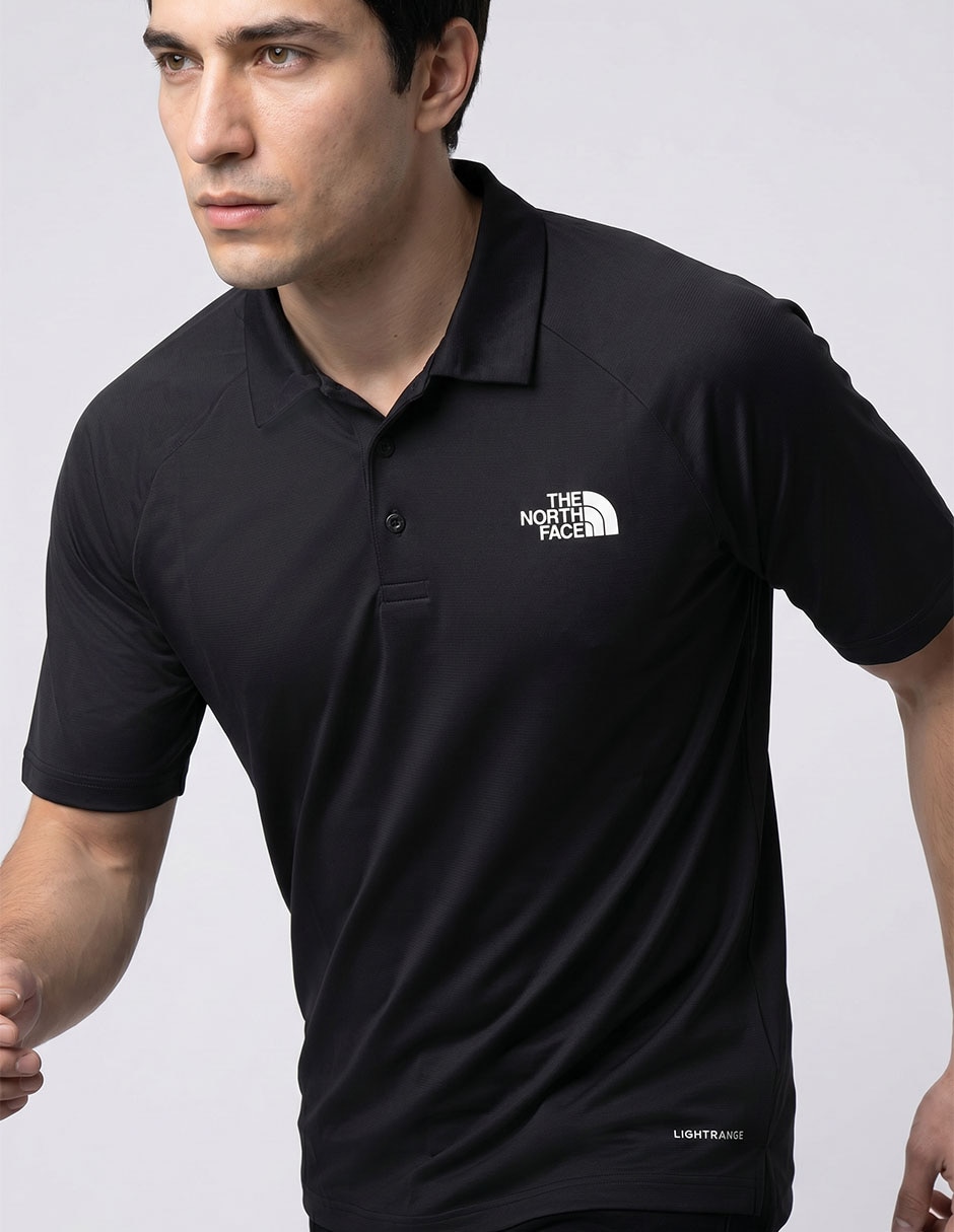 Playera tipo polo hiking para hombre 4