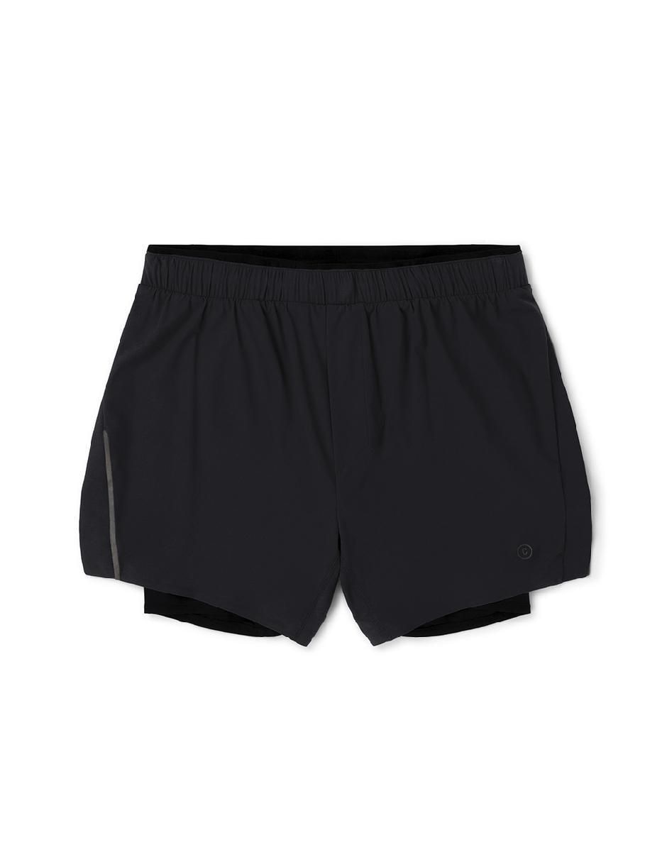 Short con malla para correr hombre Short con malla para correr hombre