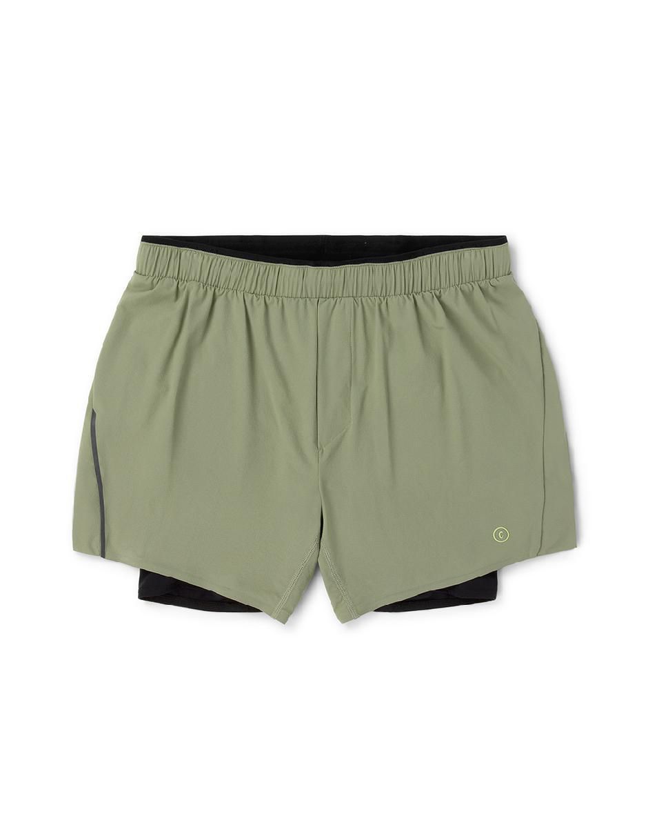 Short con malla para correr hombre Short con malla para correr hombre