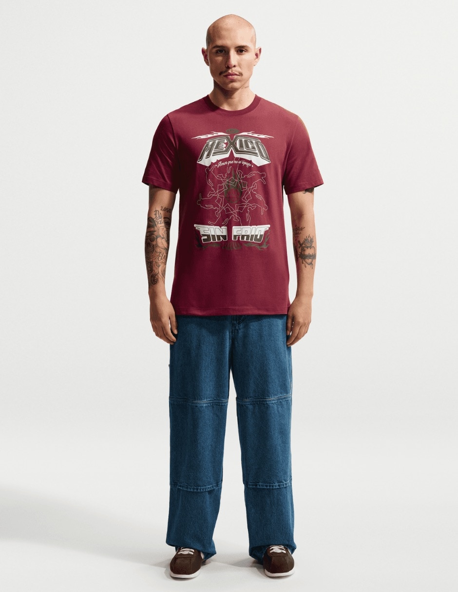 Playera deportiva m nsw tee ftbl mxco apla de hombre Playera deportiva m nsw tee ftbl mxco apla de hombre