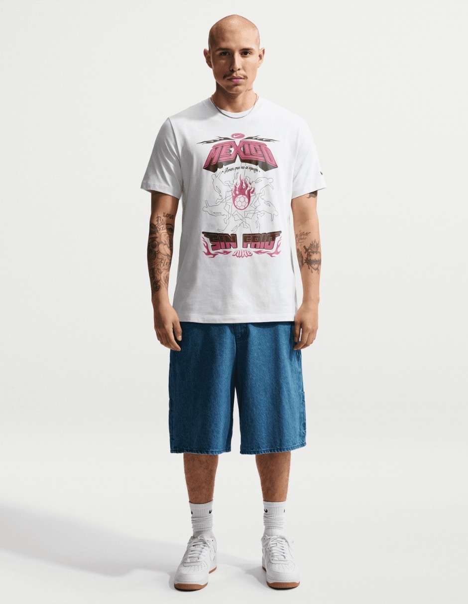 Playera deportiva m nsw tee ftbl mxco apla de hombre Playera deportiva m nsw tee ftbl mxco apla de hombre