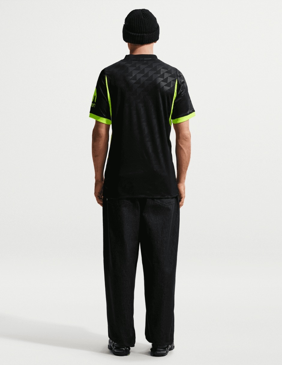 Jersey de club atlético de madrid entrenamiento de manga corta nike para hombre