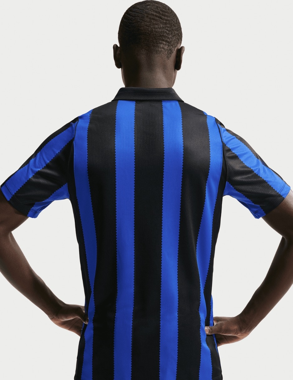 Jersey de inter milan entrenamiento de manga corta nike para hombre