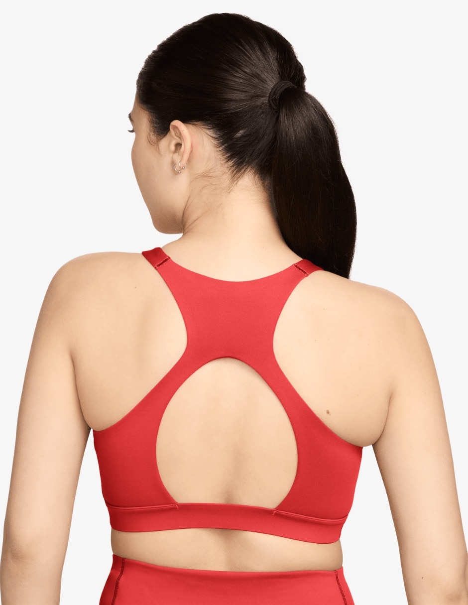 Top deportivo Nike W Nk Df Unvrsa Ms Bra para entrenamiento mujer