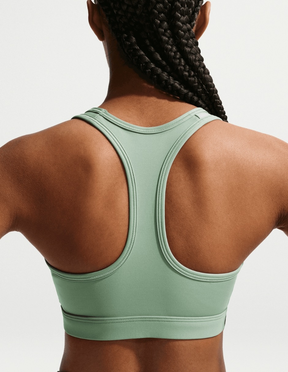 Top deportivo Nike W Nk Swsh Med Spt Bra para entrenamiento mujer