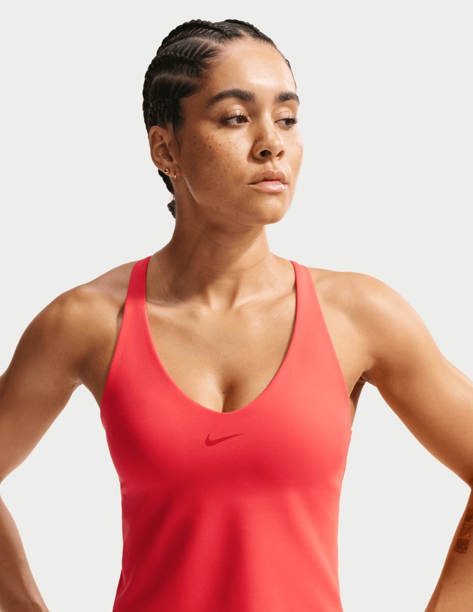 Top deportivo Nike W Nk Df Unvrsa Ms Bra Tank para entrenamiento mujer