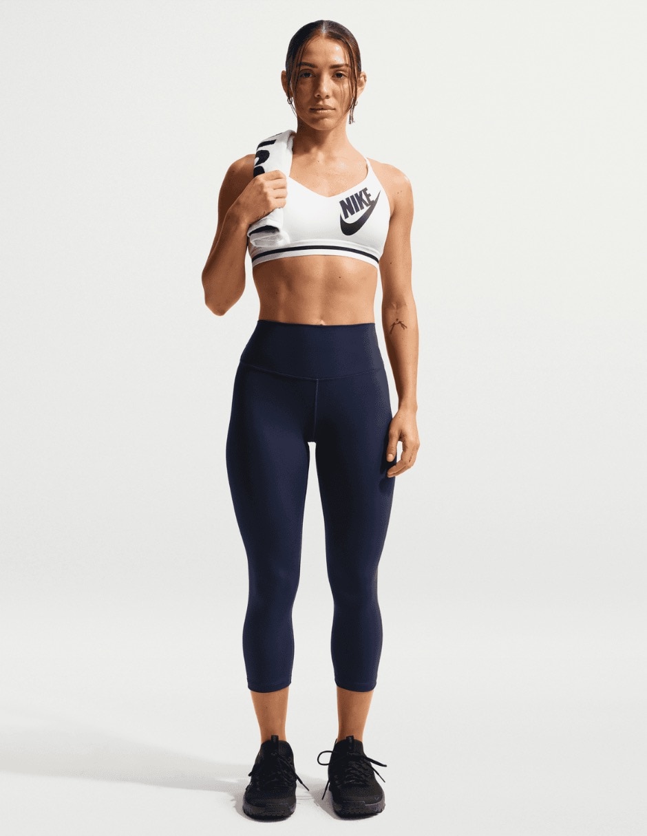 Top deportivo nike w nk indy ls logo bra para entrenamiento mujer