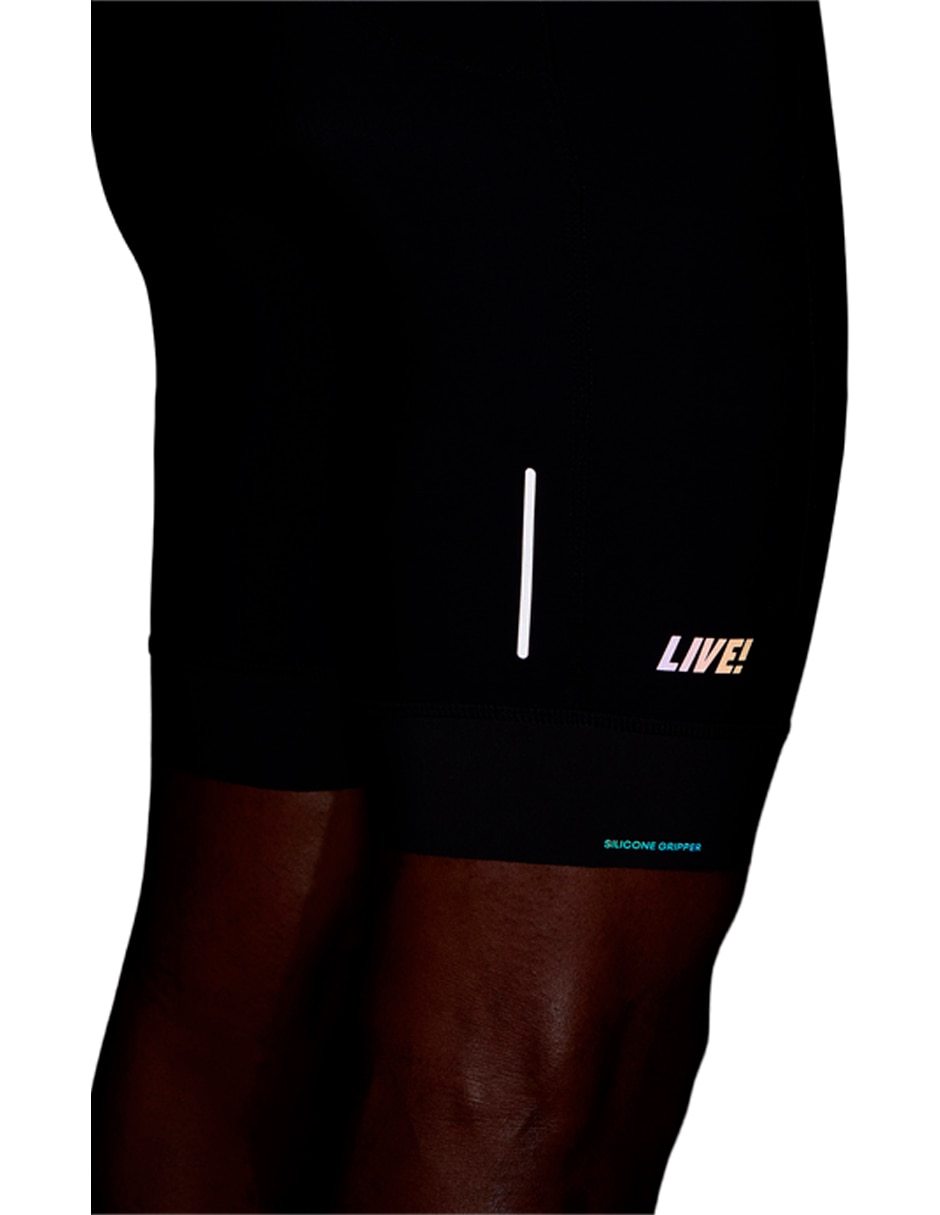 Short biker Live con bolsillos multidisciplina hombre