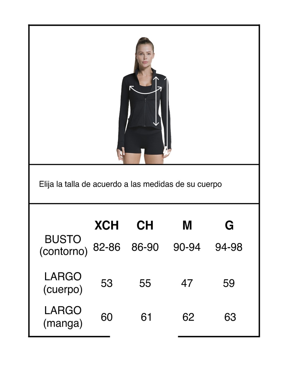 Chamarra para entrenamiento de mujer 5