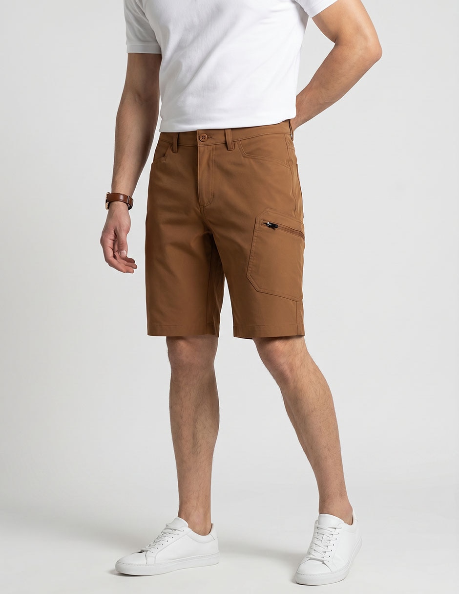 Set Short/Short Sin Diseño Para Casual Hombre