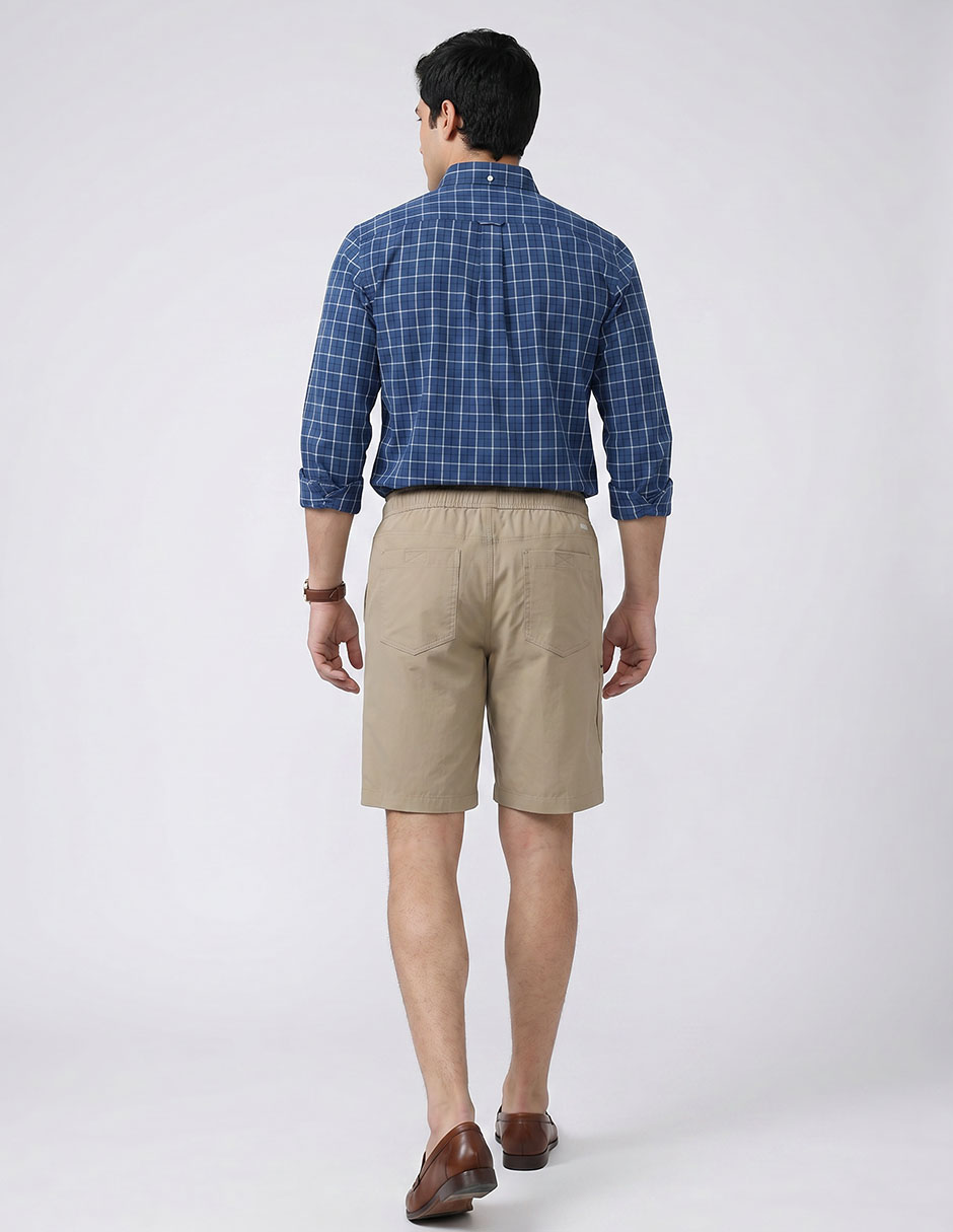 Set Short/Short Sin Diseño Para Casual Hombre 2