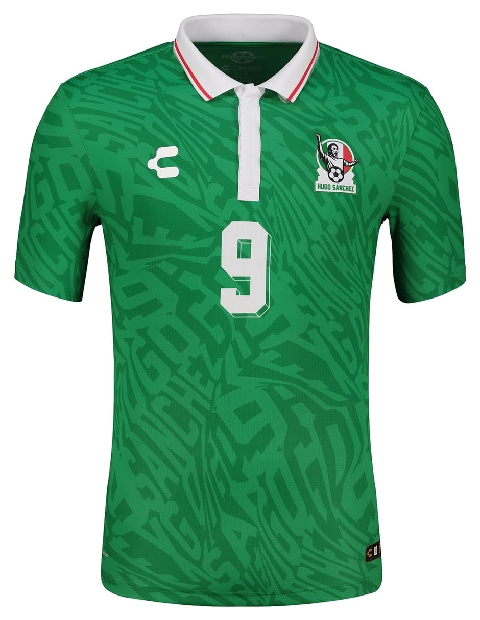 Jersey de México de Hugo Sánchez Charly para hombre