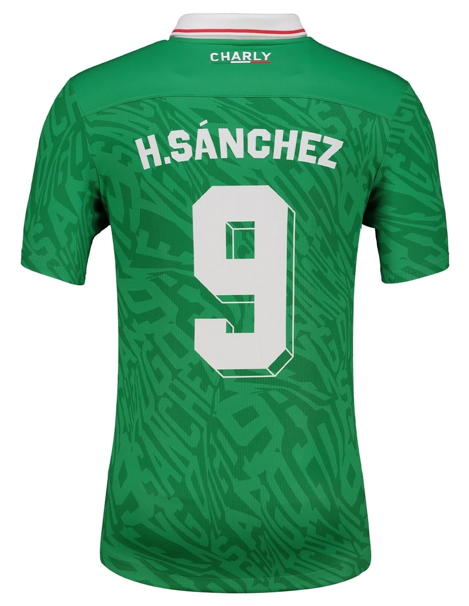 Jersey de México de Hugo Sánchez Charly para hombre