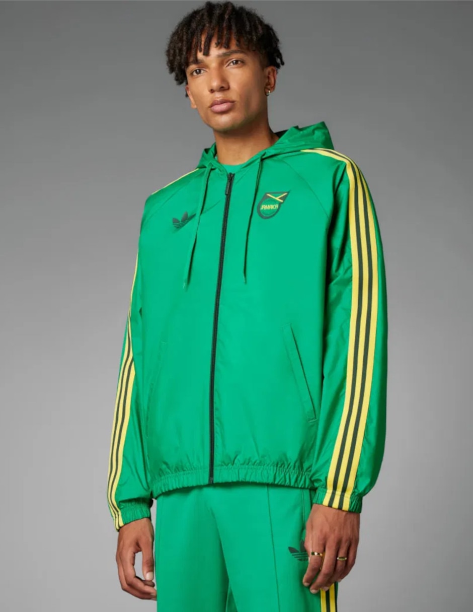 Jersey de jamaica conmemorativo de manga larga para hombre