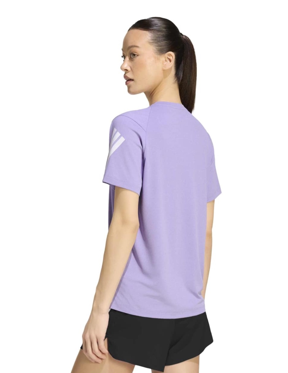 Playera deportiva para correr de mujer 4